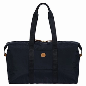 Bric'S X X-Travel 2.0 22 Inch Cargo Overnight/Weekender Folding Duffle Duffel Bag, Navy, One Size