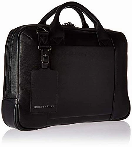 Briggs & Riley Leather Slim Briefcase (With Free Monogramming)