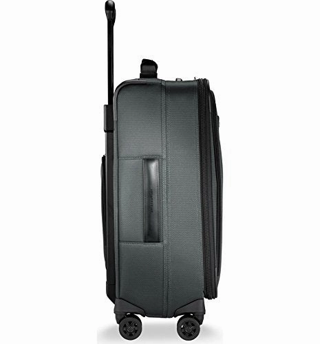 Briggs & Riley Transcend Tall Carry-On Zip Expandable Spinner (Slate)