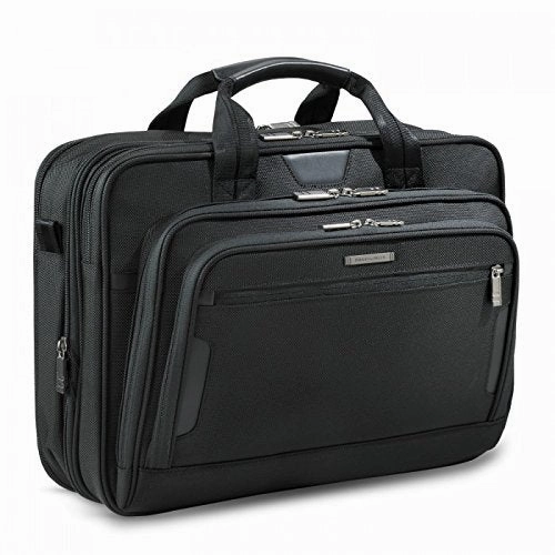 Briggs & Riley @Work Luggage Medium Expandable Brief, Black