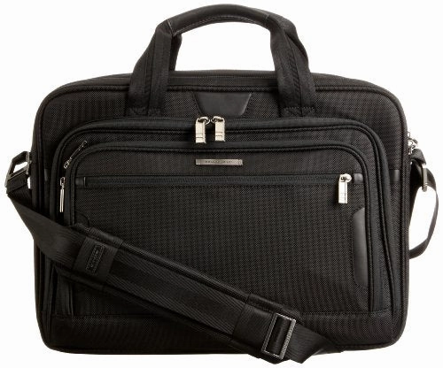 Briggs & Riley @Work Luggage Medium Expandable Brief, Black