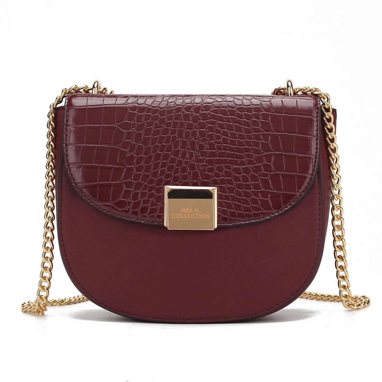 Brooklyn Embossed Crossbody Bag