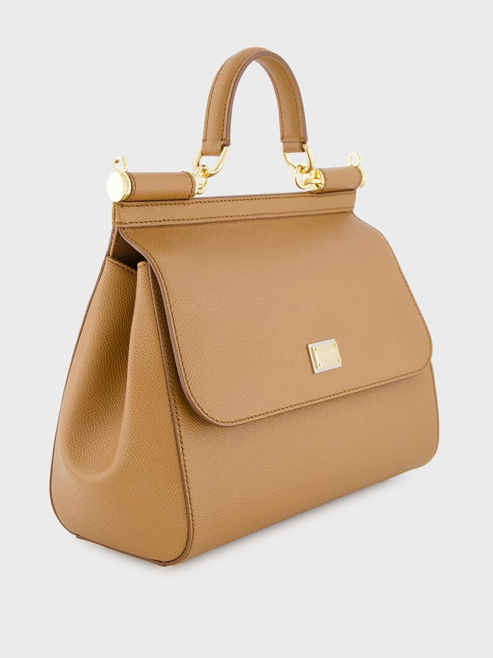 Brown Large Sicily Handbag