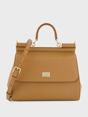 Brown Large Sicily Handbag