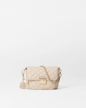 Buff Small Crosby Lock Crossbody