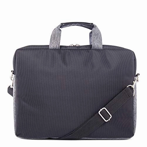 Bugatti Matt Executive Slim Briefcase, Polyester, Black