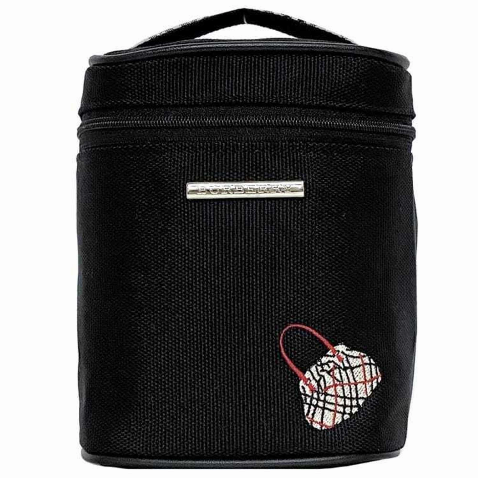 Burberry   Canvas Leather Handbag Pouch (Pre-Owned)