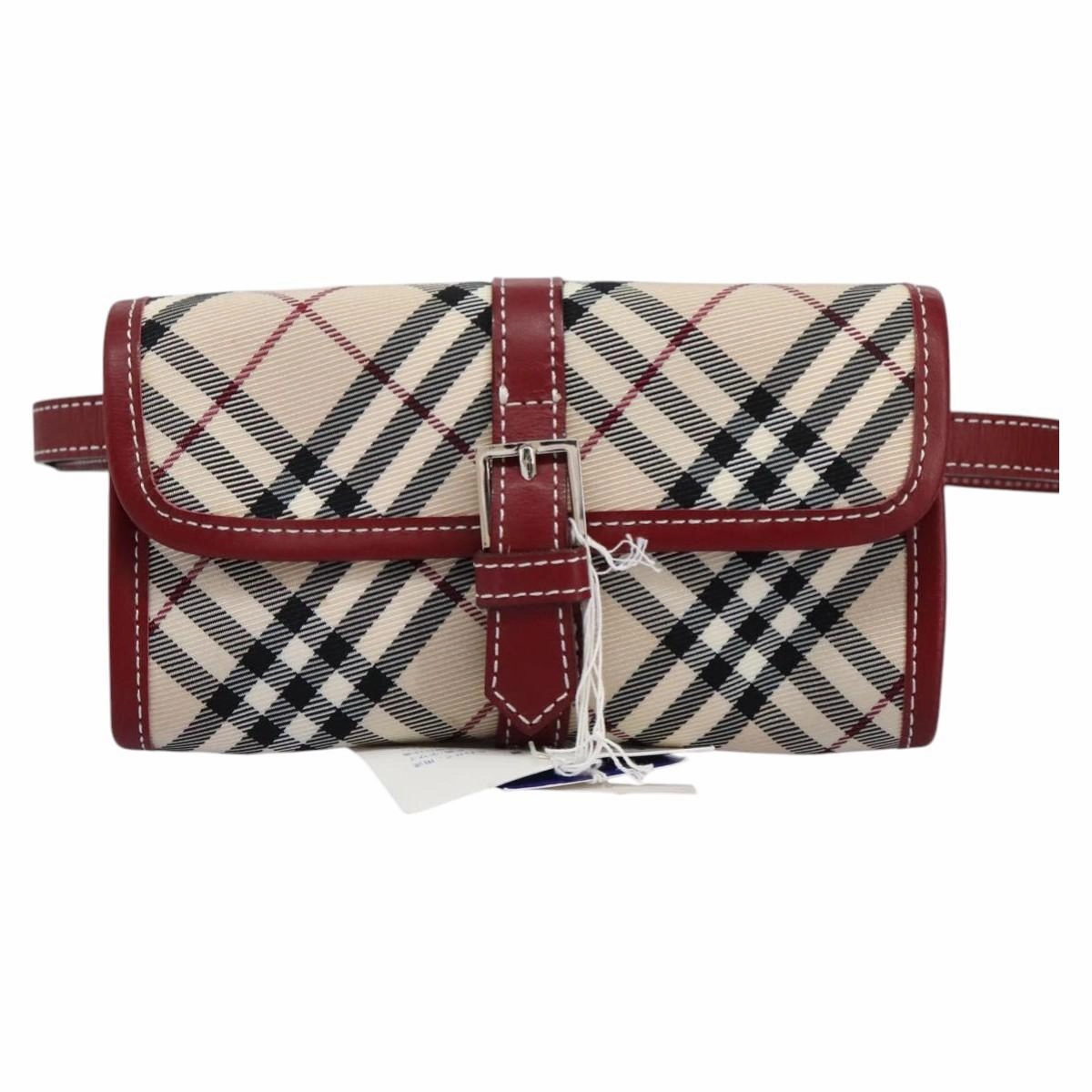 Burberry blue Label Canvas Shoulder Bag (Pre-Owned)