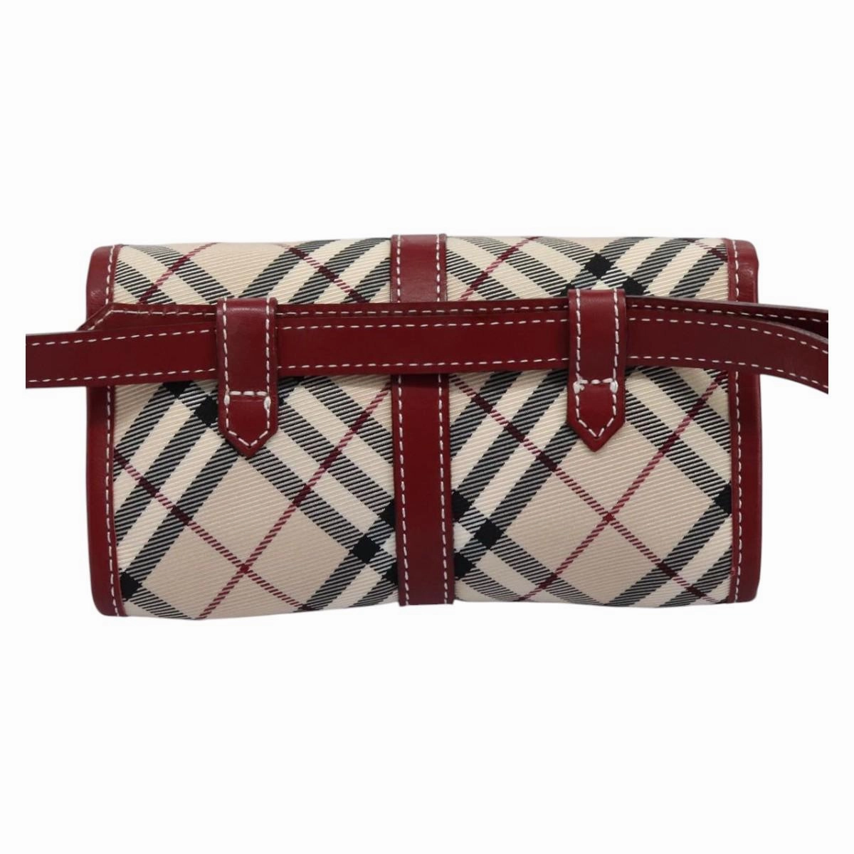 Burberry blue Label Canvas Shoulder Bag (Pre-Owned)