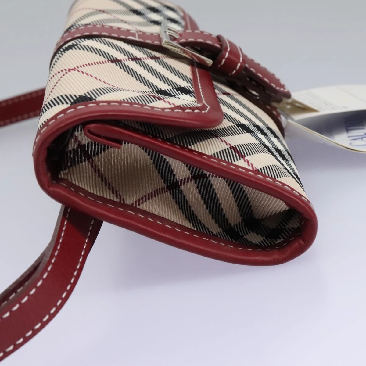 Burberry blue Label Canvas Shoulder Bag (Pre-Owned)