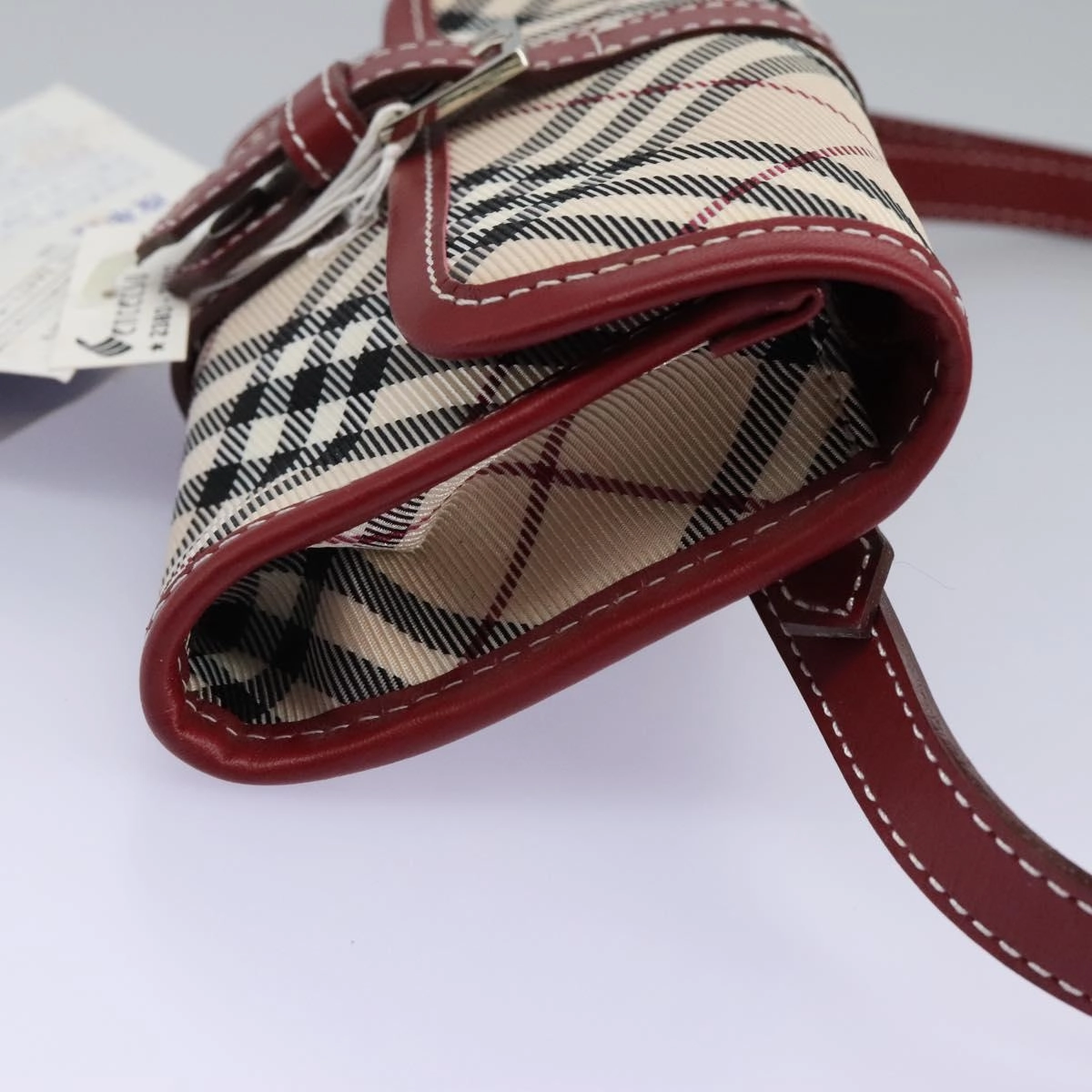 Burberry blue Label Canvas Shoulder Bag (Pre-Owned)