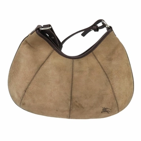 Burberry blue Label Suede Shoulder Bag (Pre-Owned)