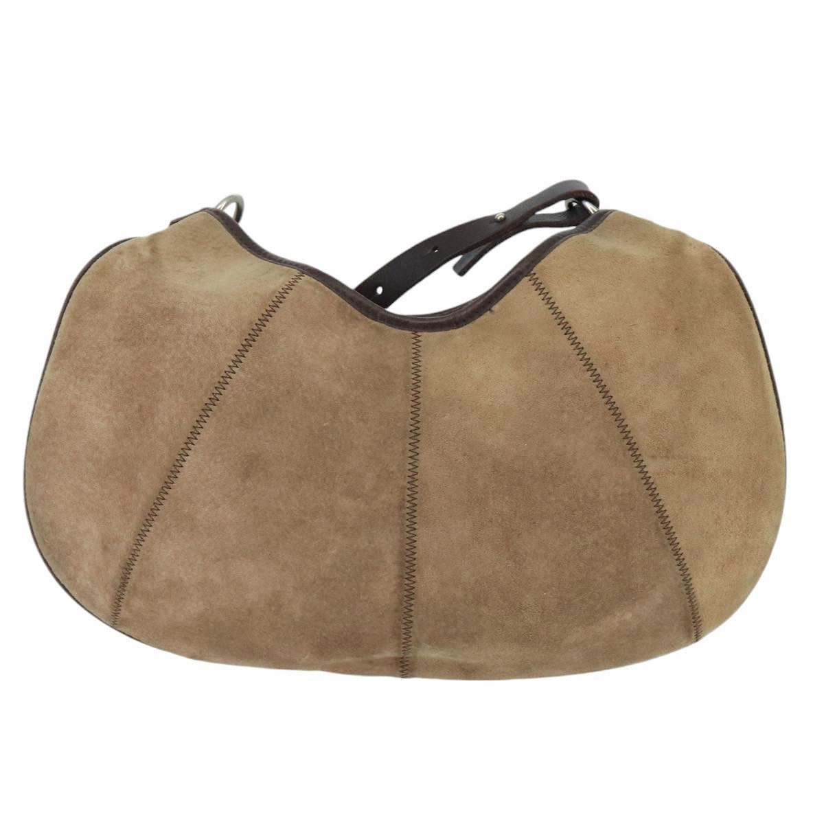 Burberry blue Label Suede Shoulder Bag (Pre-Owned)