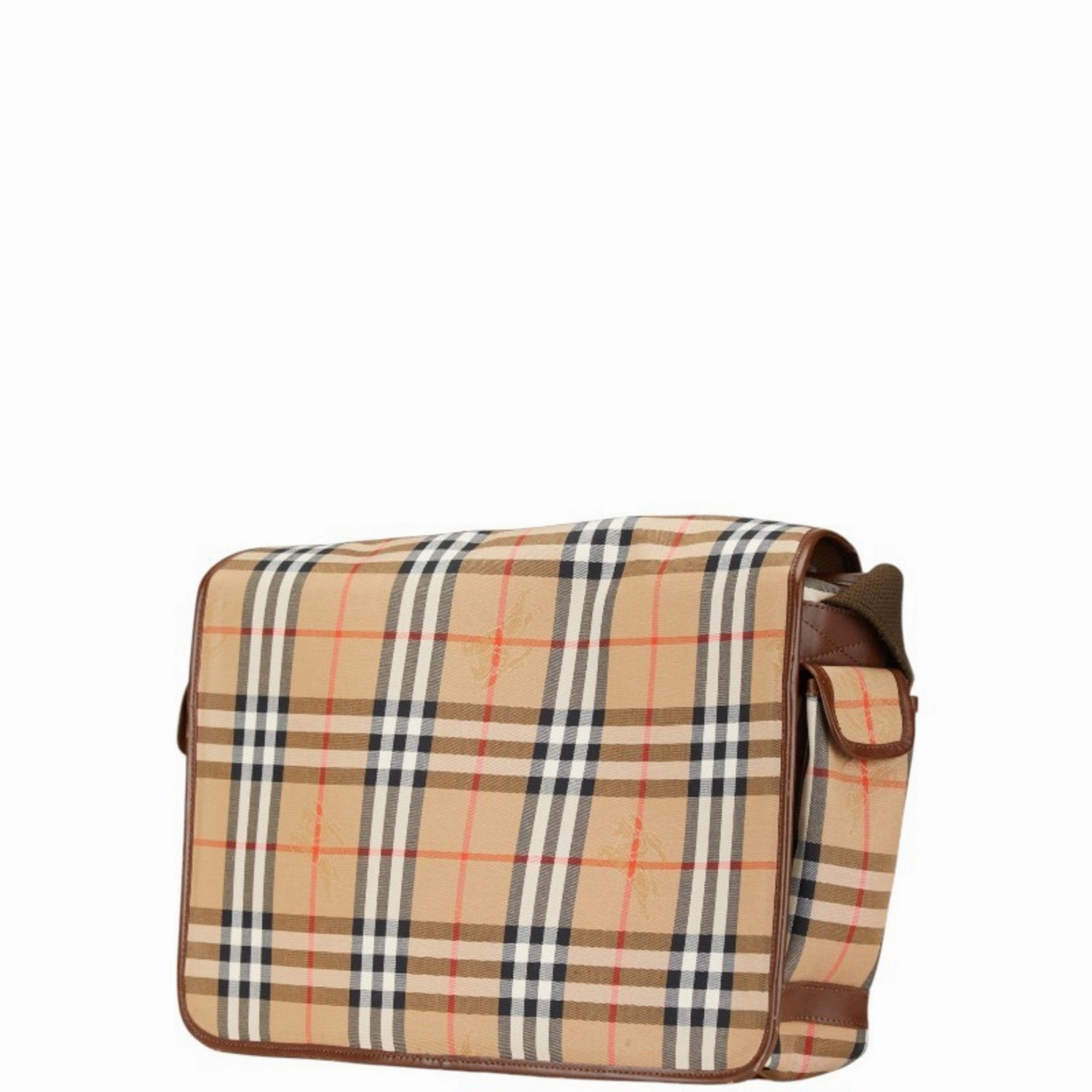 Burberry  Canvas Shoulder Bag (Pre-Owned)