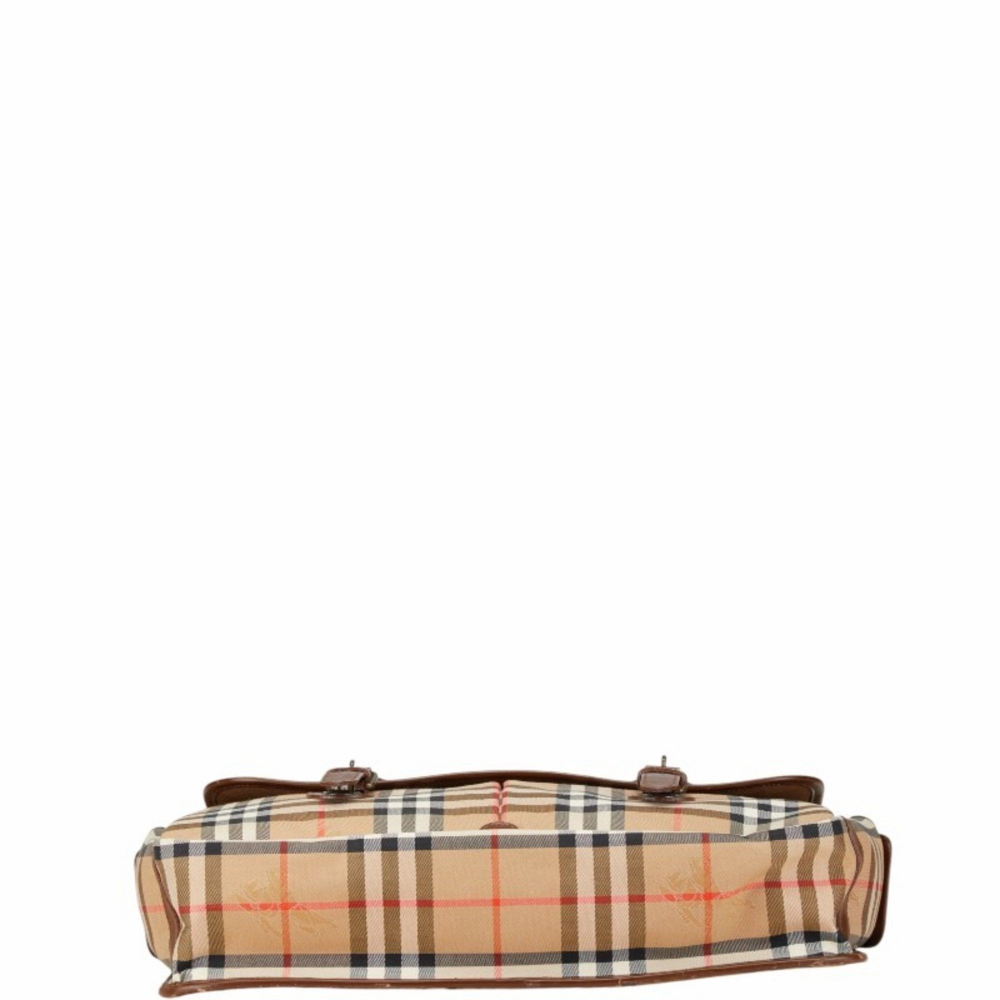 Burberry  Canvas Shoulder Bag (Pre-Owned)
