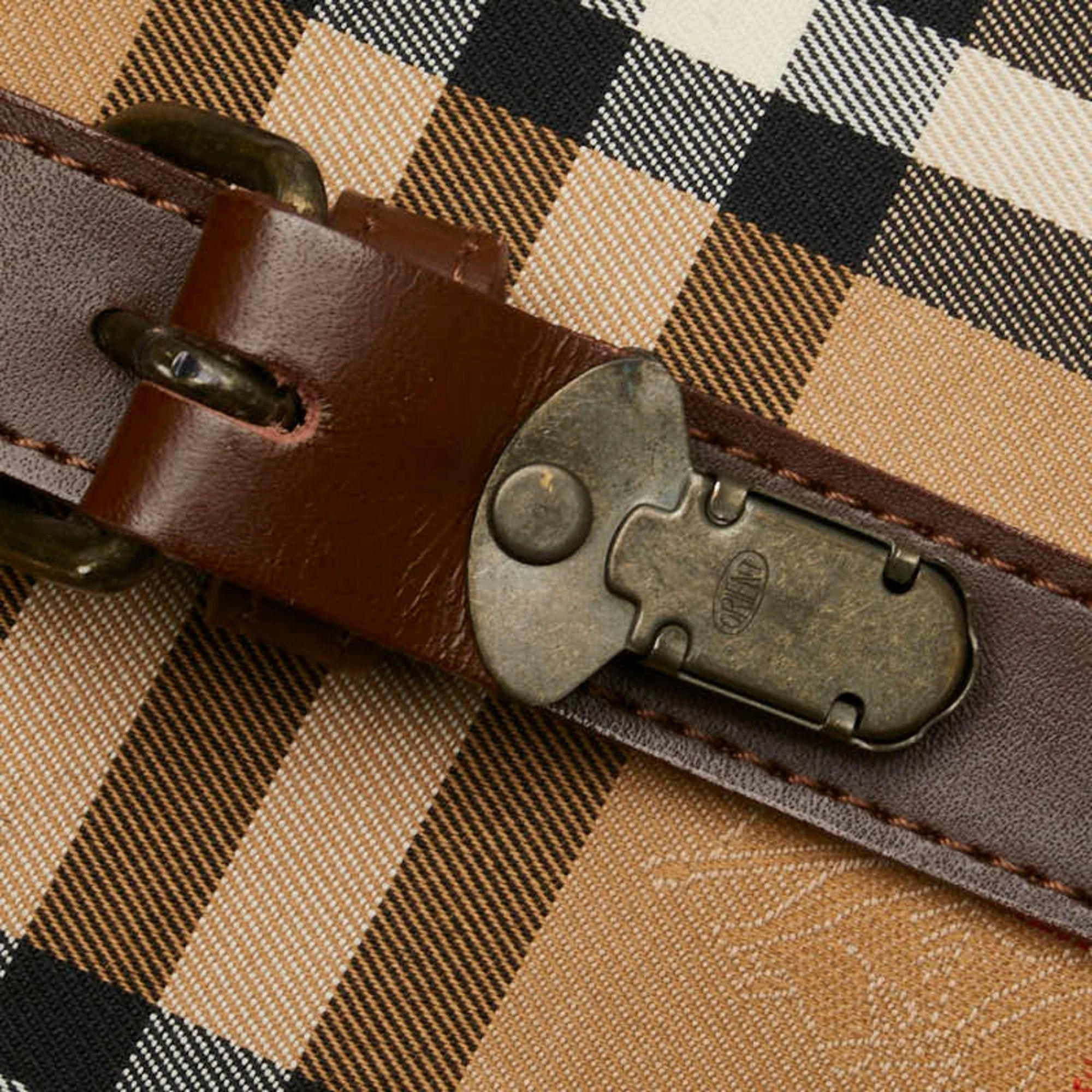 Burberry  Canvas Shoulder Bag (Pre-Owned)