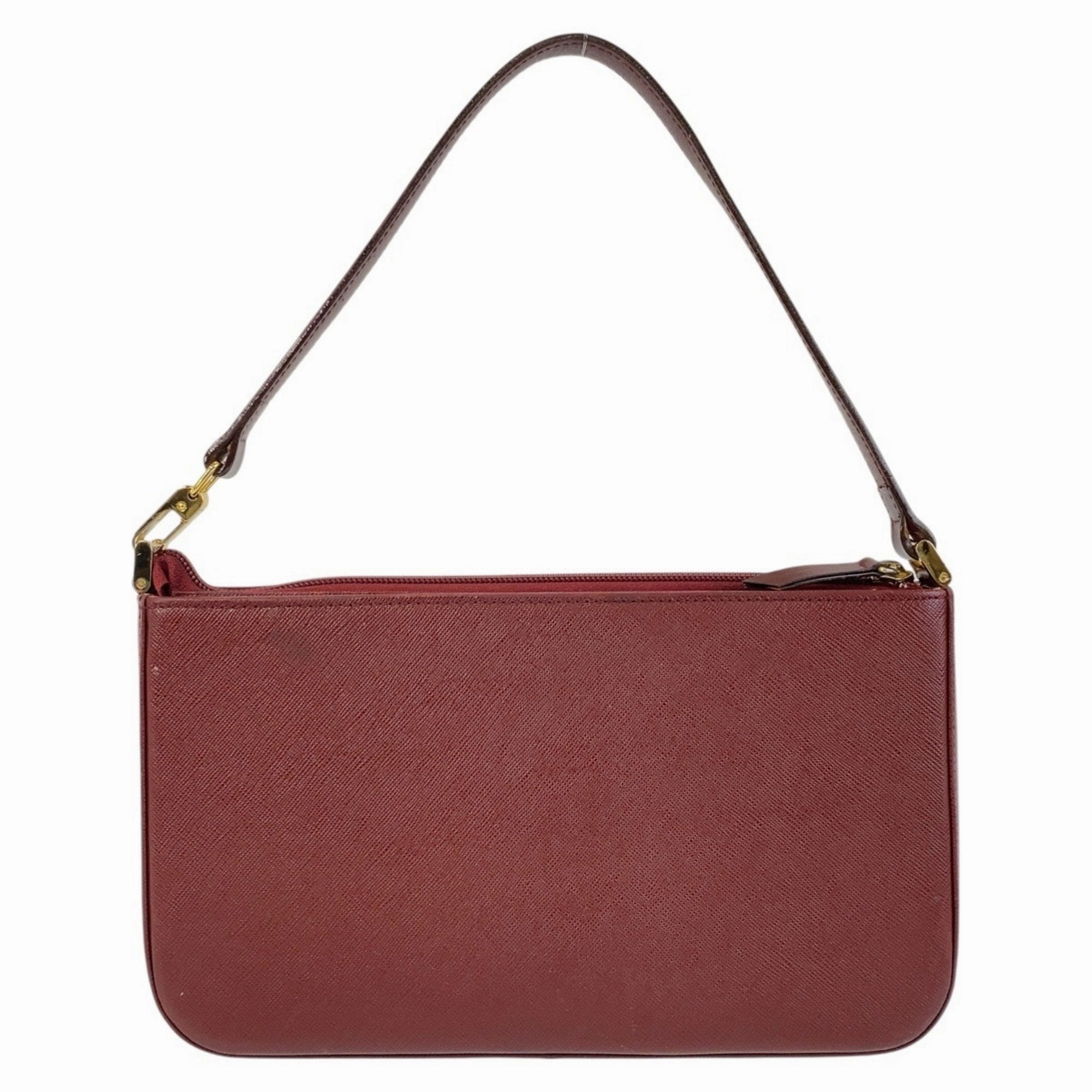 Burberry Leather Shoulder Bag (Pre-Owned)