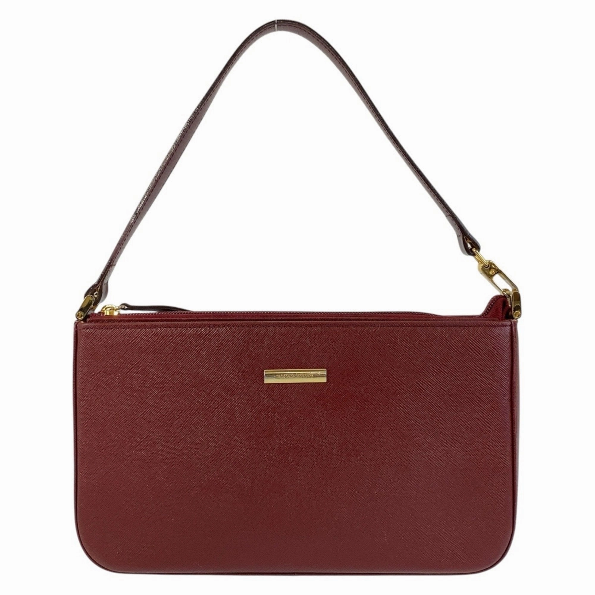 Burberry Leather Shoulder Bag (Pre-Owned)