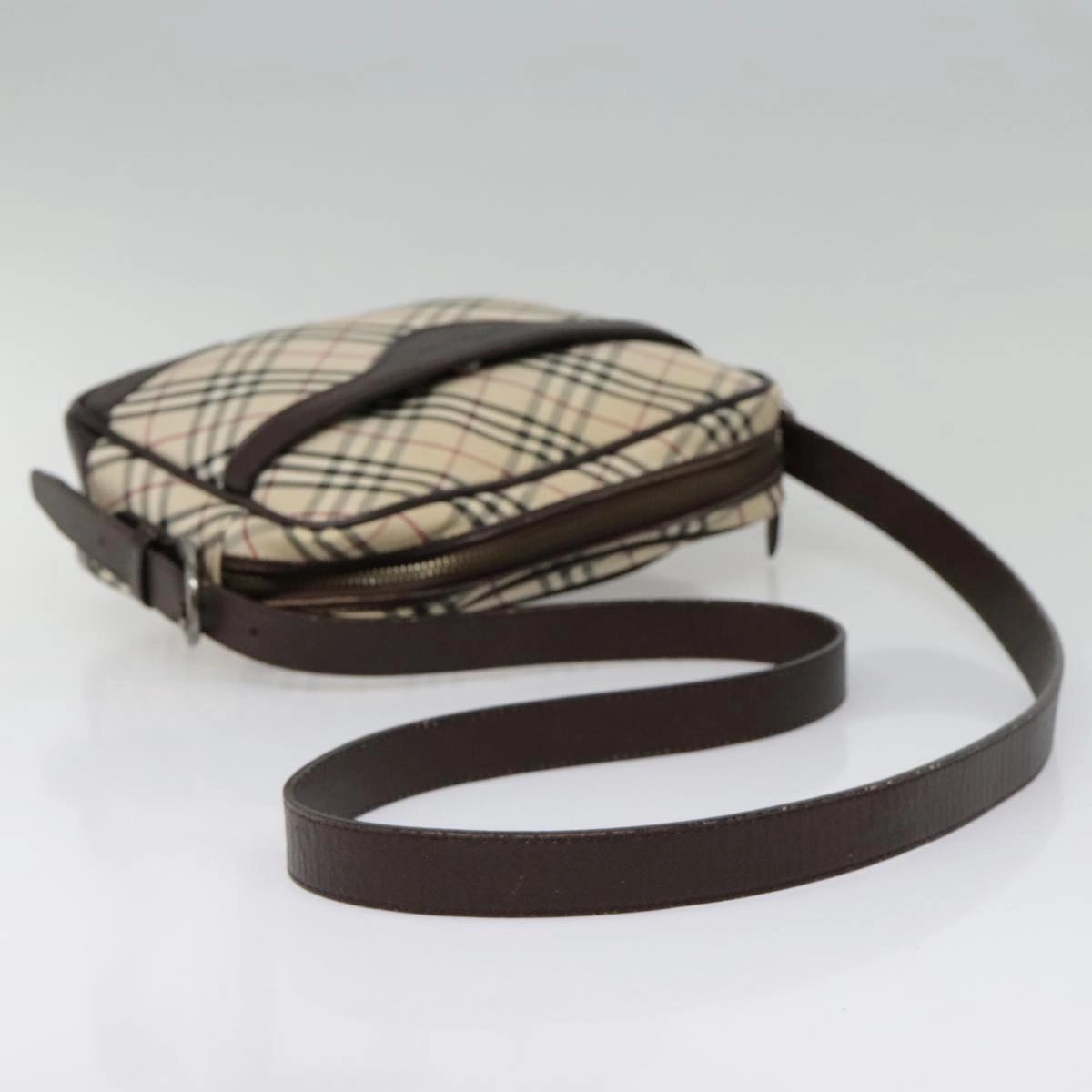 Burberry Nova Check  Canvas Shoulder Bag (Pre-Owned)