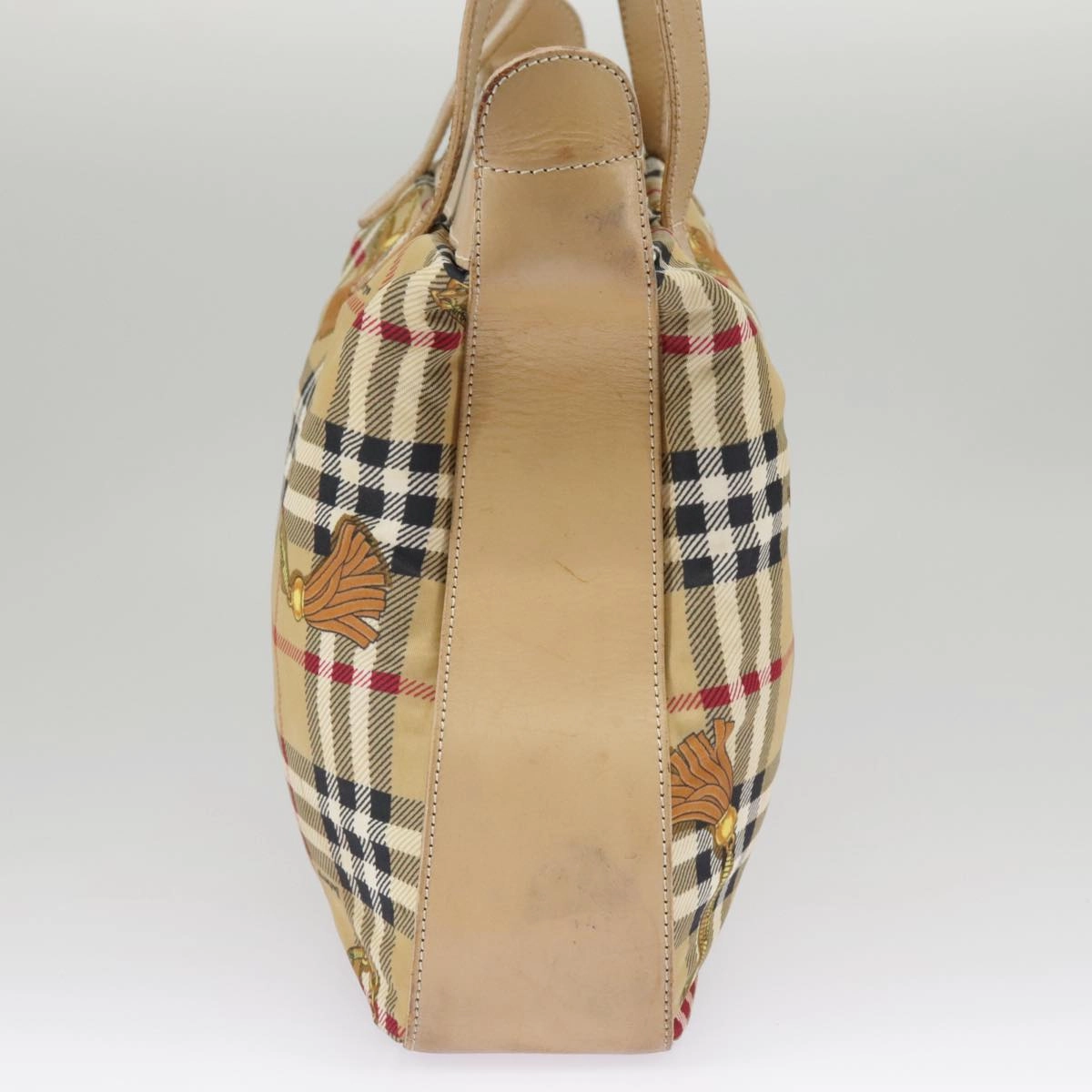 Burberry Nova Check  Canvas Shoulder Bag (Pre-Owned)