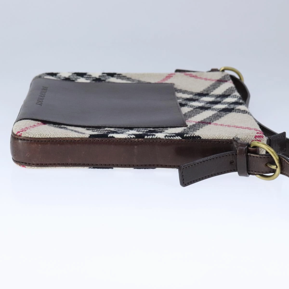 Burberry Nova Check Canvas Shoulder Bag (Pre-Owned)