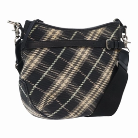 Burberry Nova Check  Canvas Shoulder Bag (Pre-Owned)