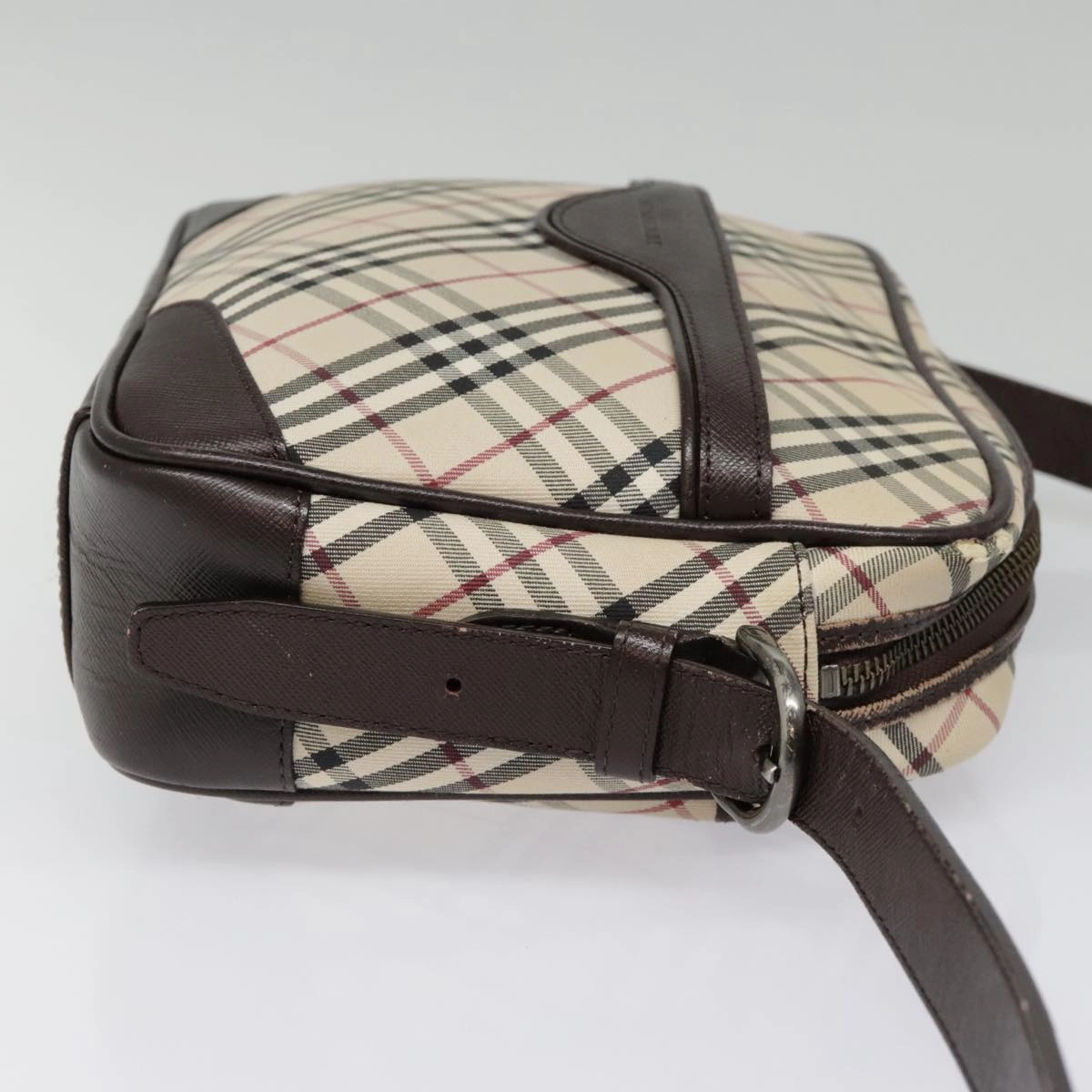 Burberry Nova Check  Canvas Shoulder Bag (Pre-Owned)