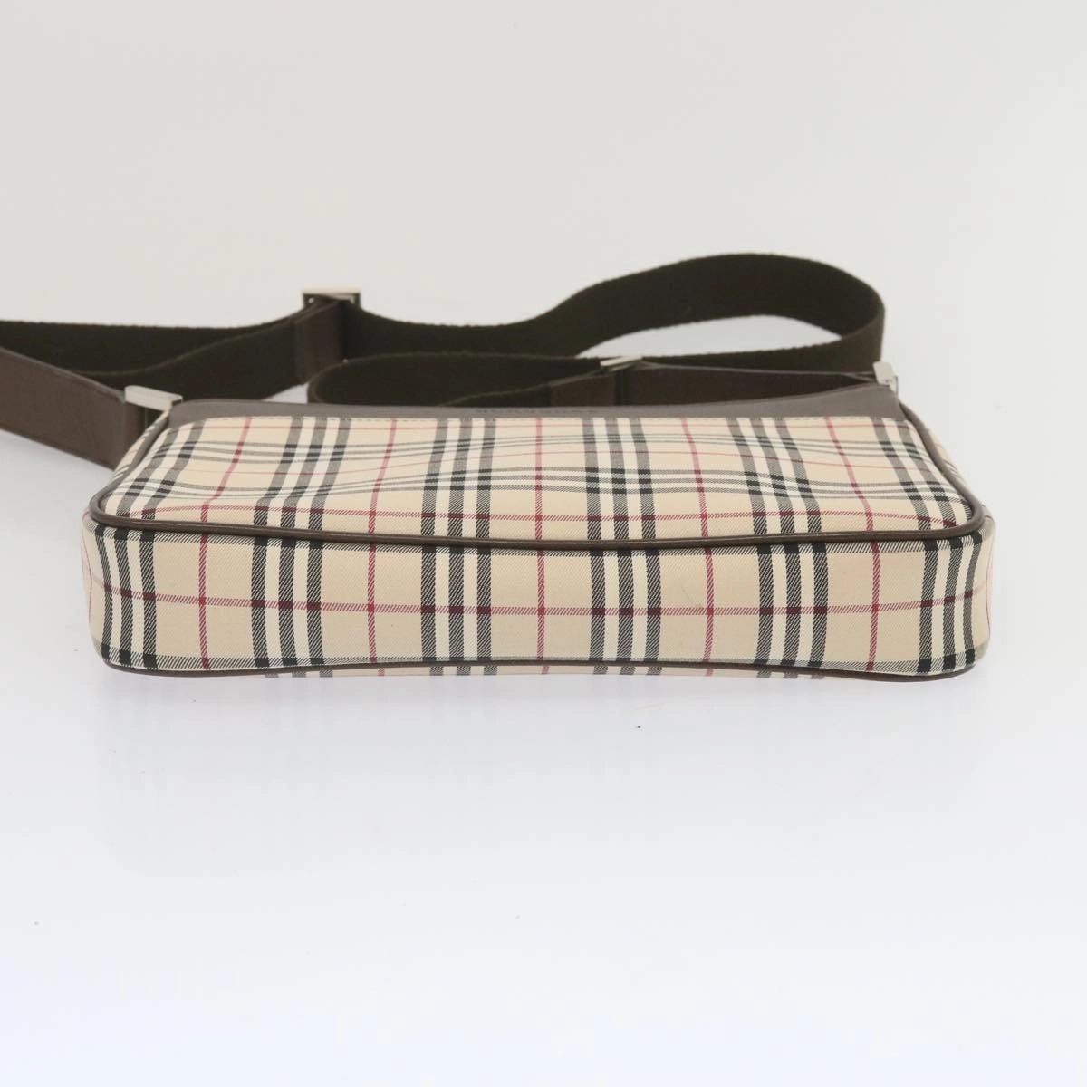Burberry Nova Check  Canvas Shoulder Bag (Pre-Owned)
