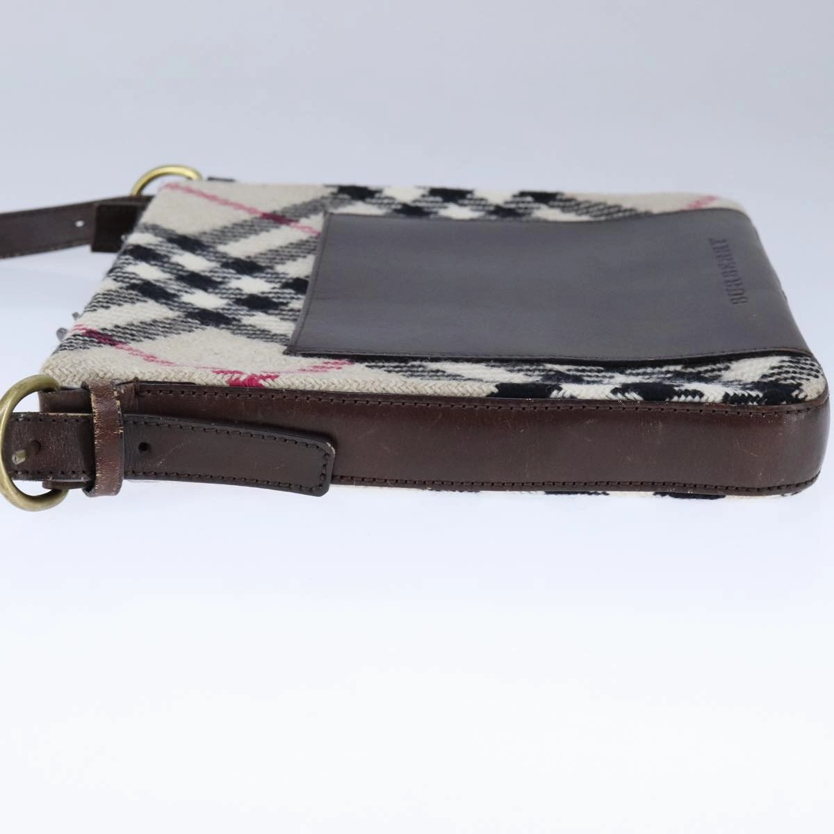 Burberry Nova Check Canvas Shoulder Bag (Pre-Owned)