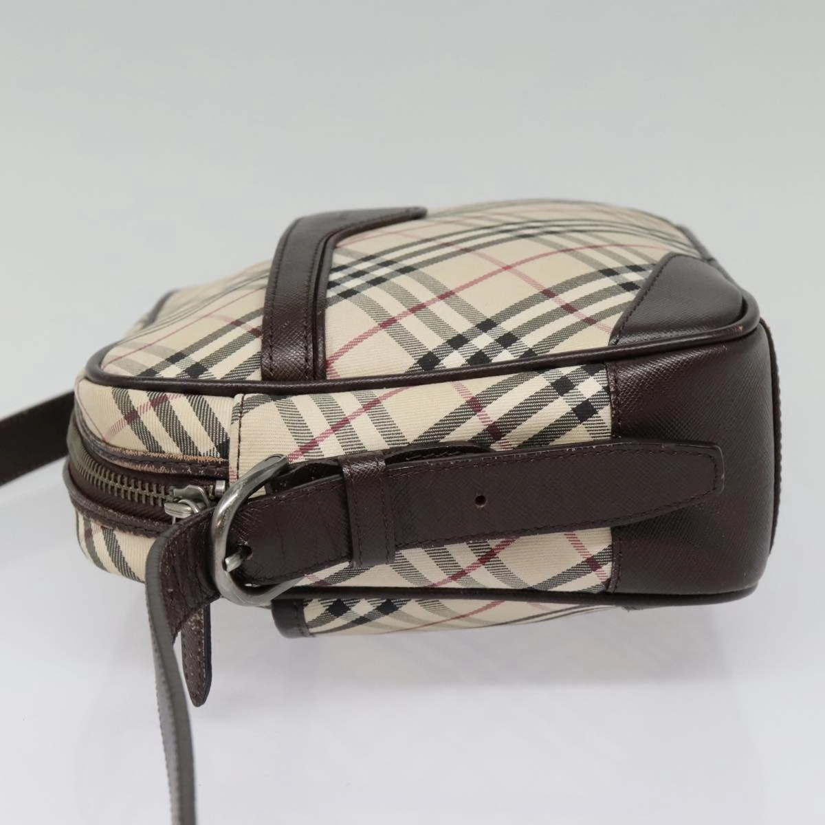 Burberry Nova Check  Canvas Shoulder Bag (Pre-Owned)