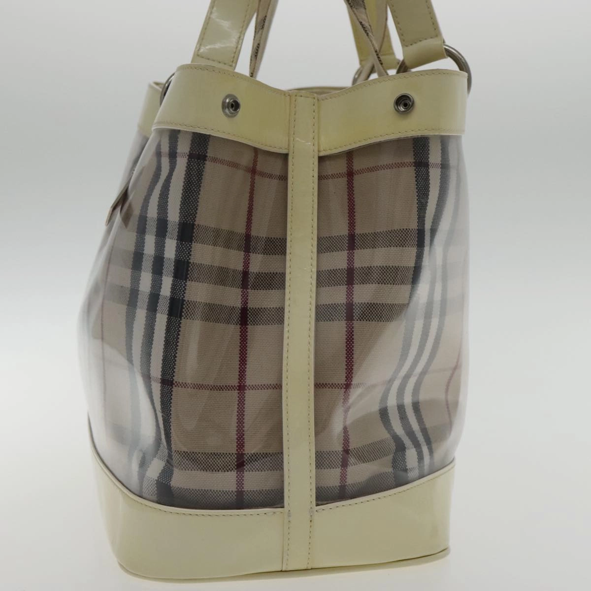 Burberry Nova Check  Vinyl Shoulder Bag (Pre-Owned)