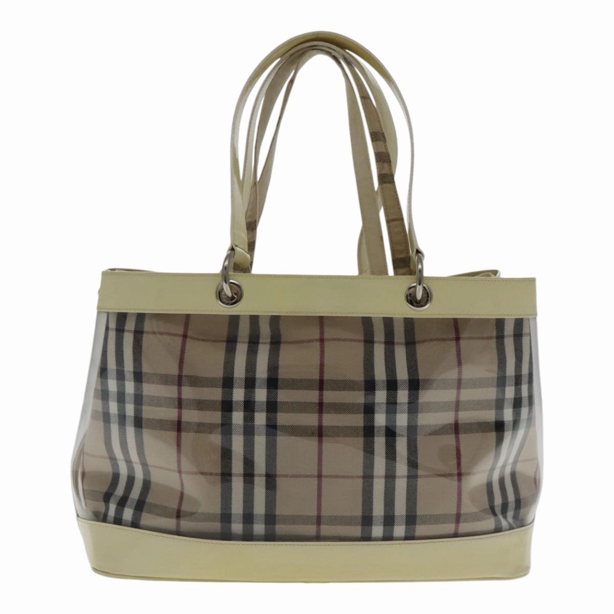 Burberry Nova Check  Vinyl Shoulder Bag (Pre-Owned)