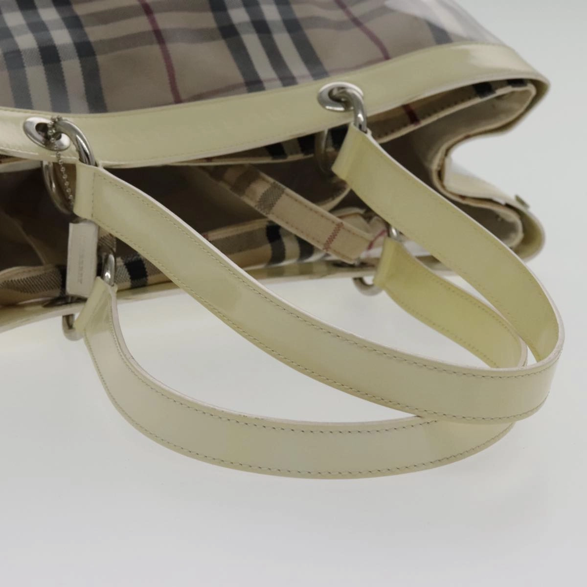 Burberry Nova Check  Vinyl Shoulder Bag (Pre-Owned)