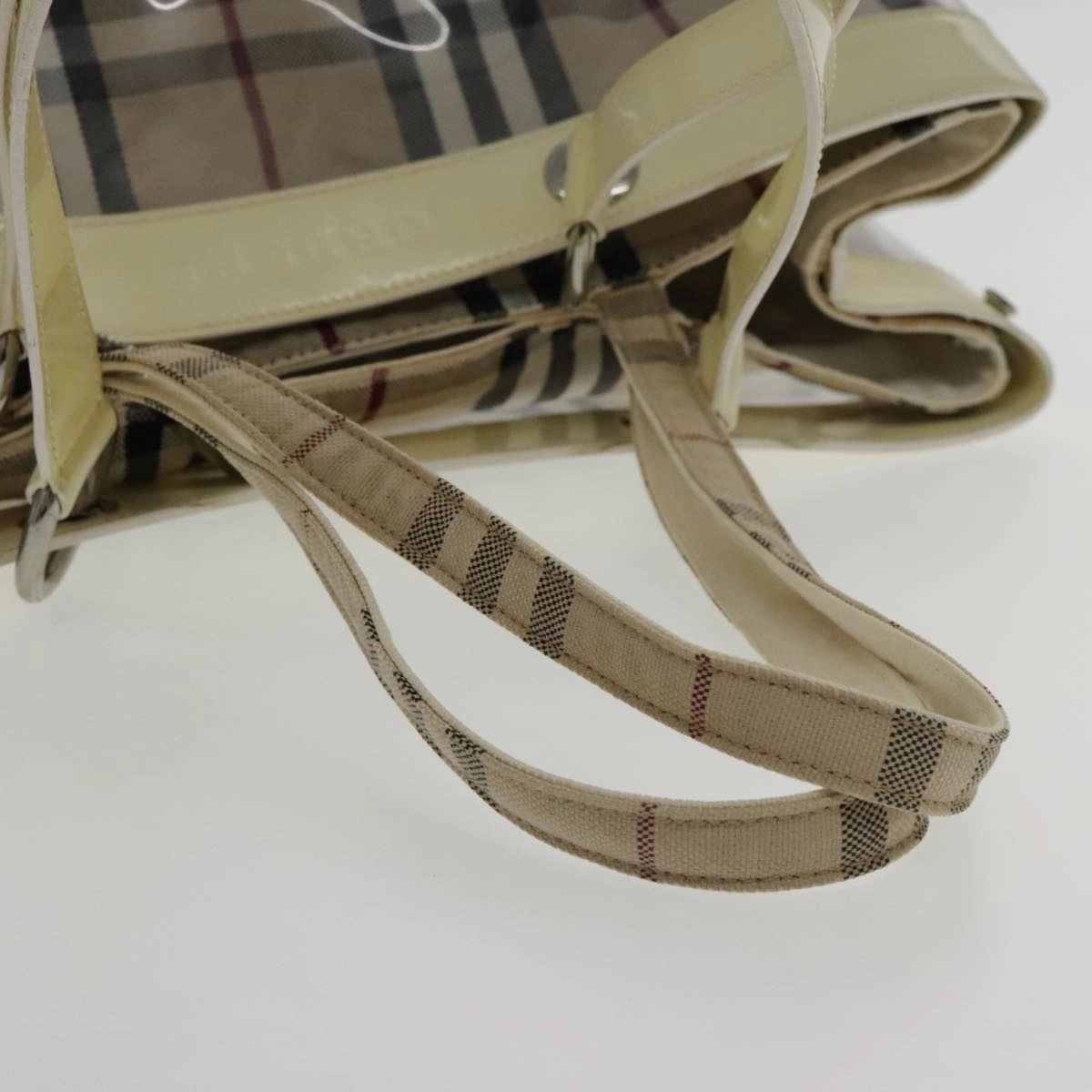 Burberry Nova Check  Vinyl Shoulder Bag (Pre-Owned)