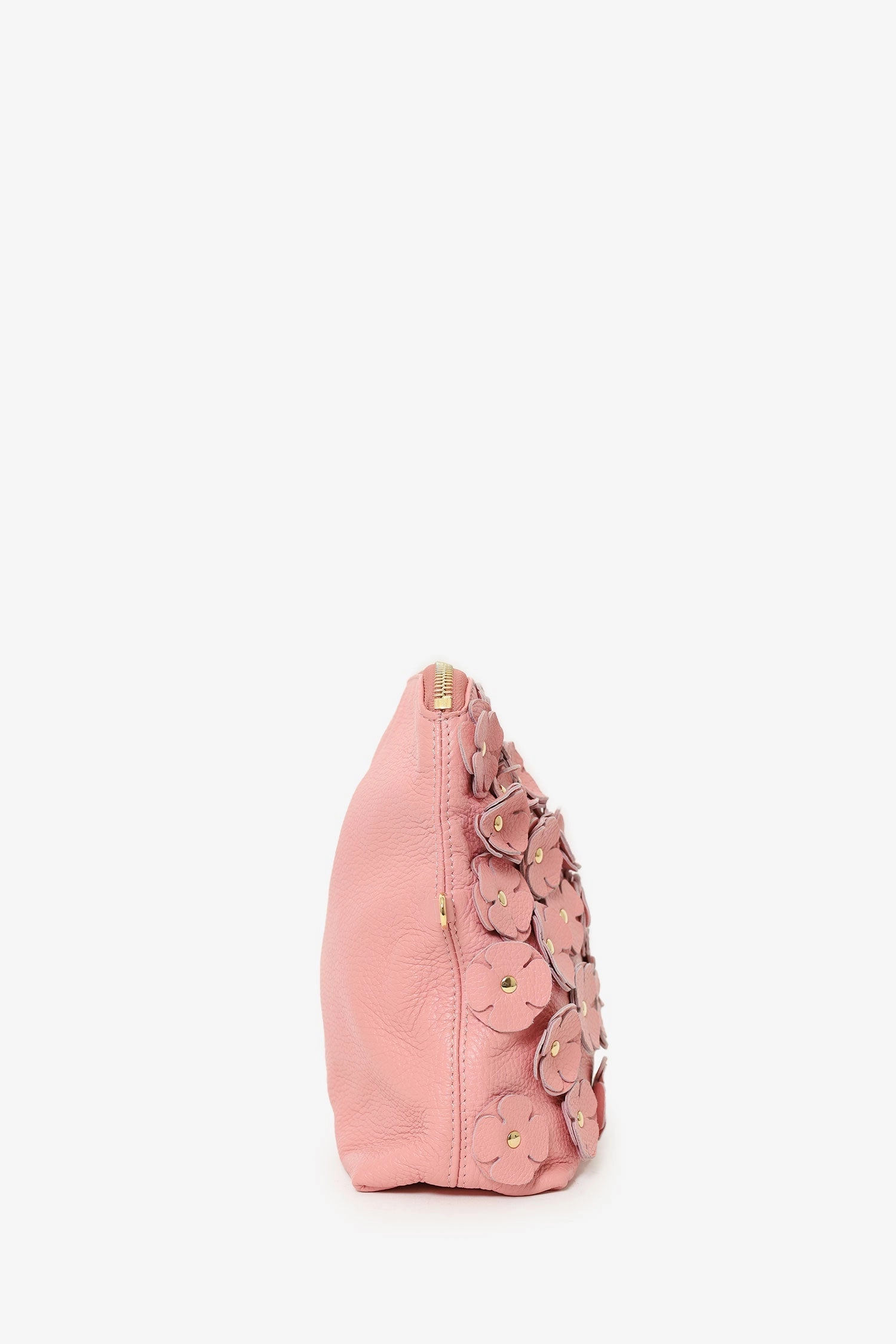 Burberry Prorsum Pink Leather The Petal Crossbody Bag