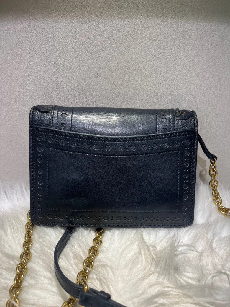 Burberry Willow Black Leather Crossbody Bag