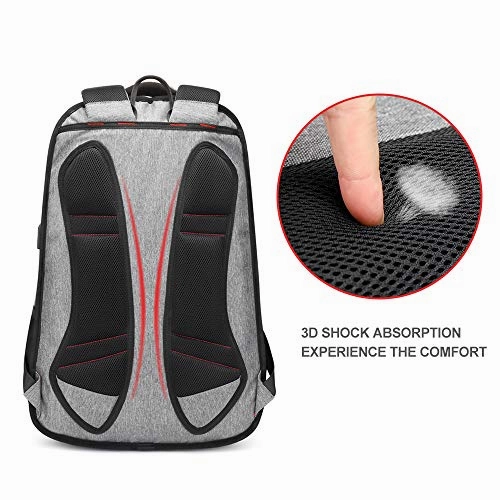 Busniess Travel Laptop Backpack with USB Charging Port,35L Lightweight Water Resistant Anti Theft