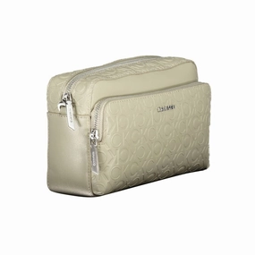 Calvin Klein Beige Polyester Women's Handbag