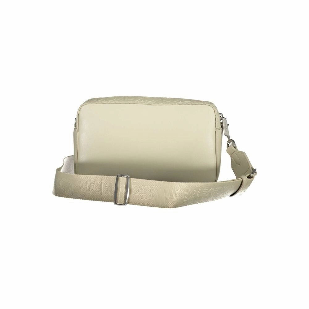 Calvin Klein Beige Polyester Women's Handbag