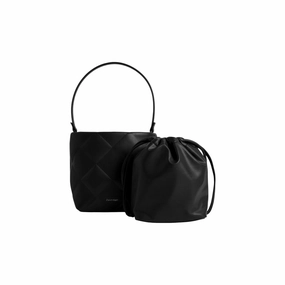 Calvin Klein Black Polyester Polyester Handbag