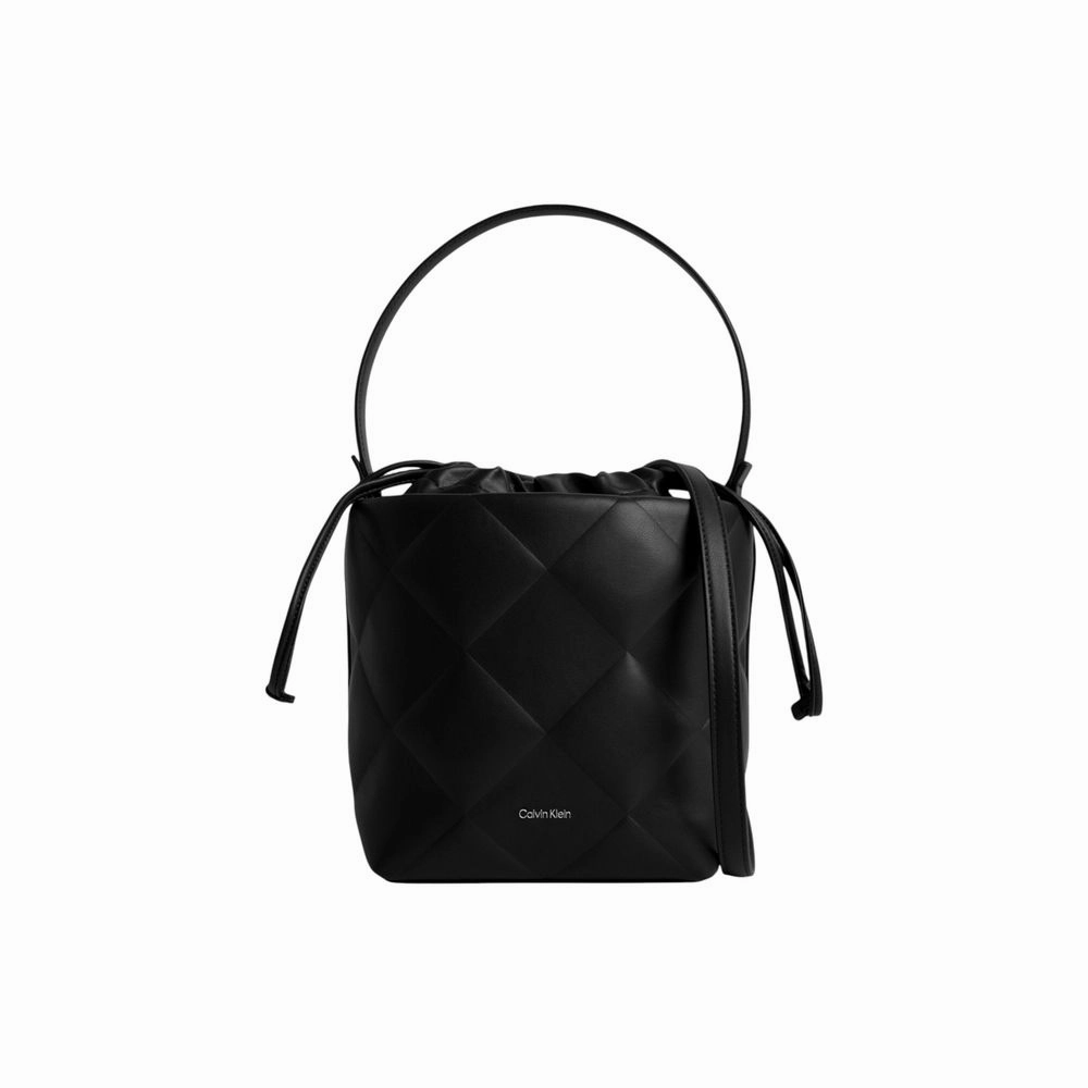 Calvin Klein Black Polyester Polyester Handbag