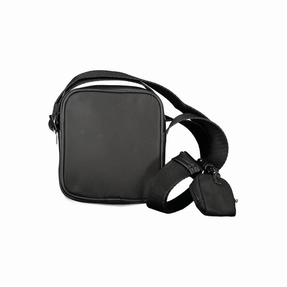 Calvin Klein Black Polyester Shoulder Men's Bag