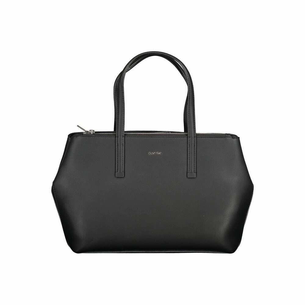 Calvin Klein Black Polyester Women's Handbag