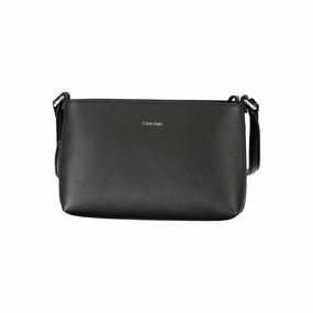 Calvin Klein Black Polyester Women's Handbag