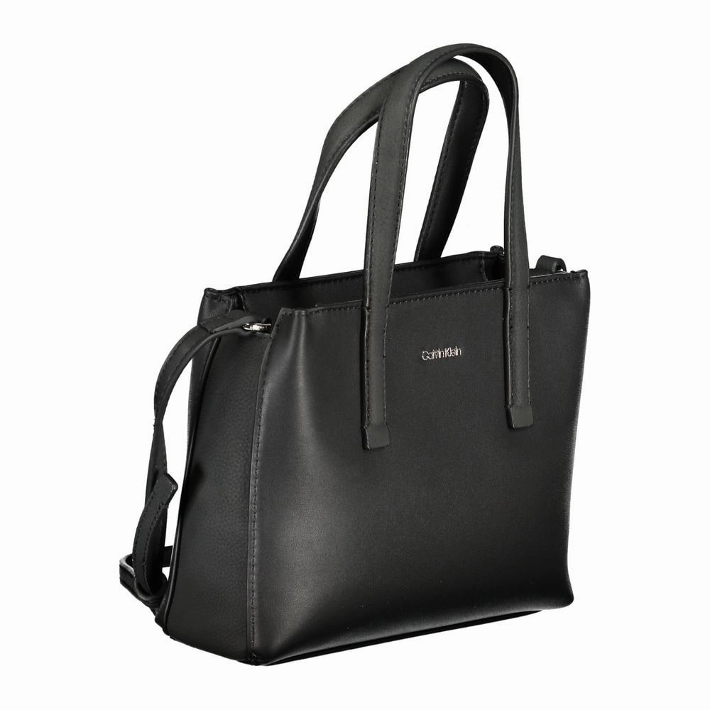 Calvin Klein Black Polyester Women's Handbag