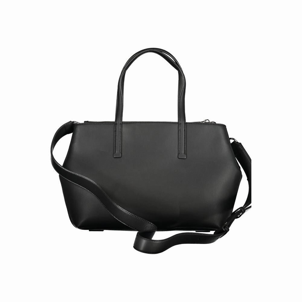 Calvin Klein Black Polyester Women's Handbag