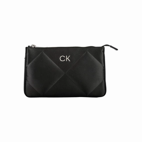 Calvin Klein Black Polyester Women's Handbag