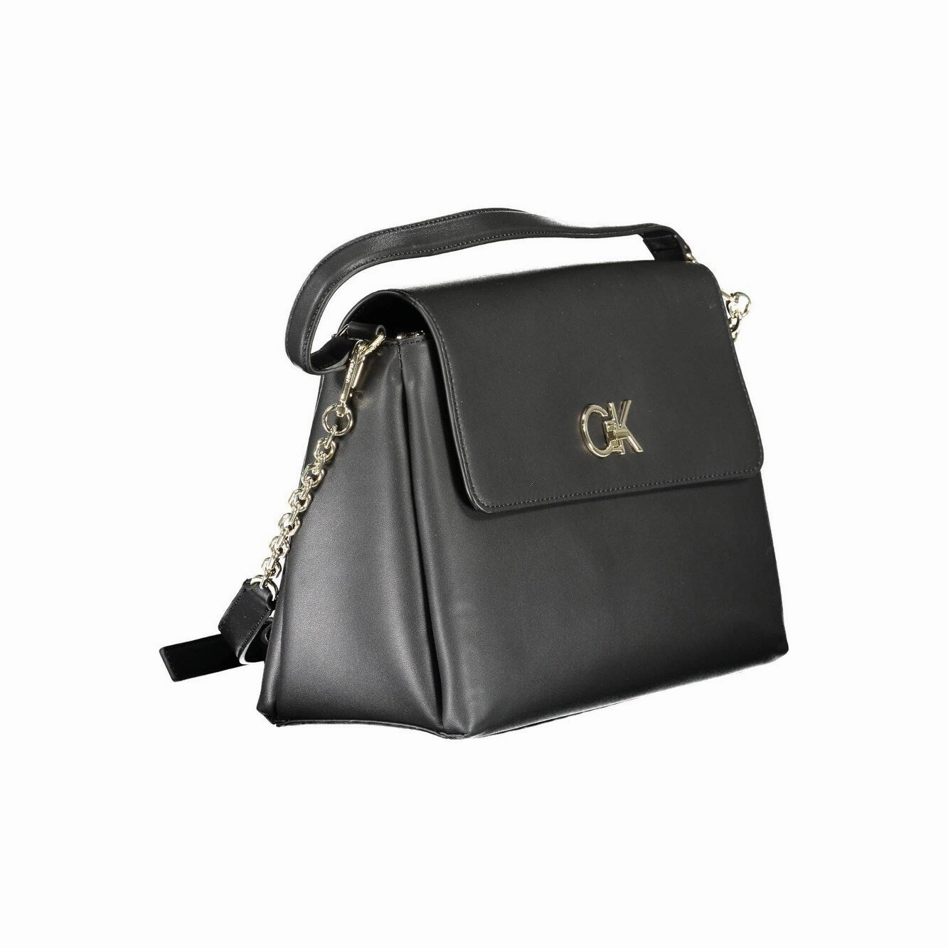 Calvin Klein Black Polyester Women Women's Handbag