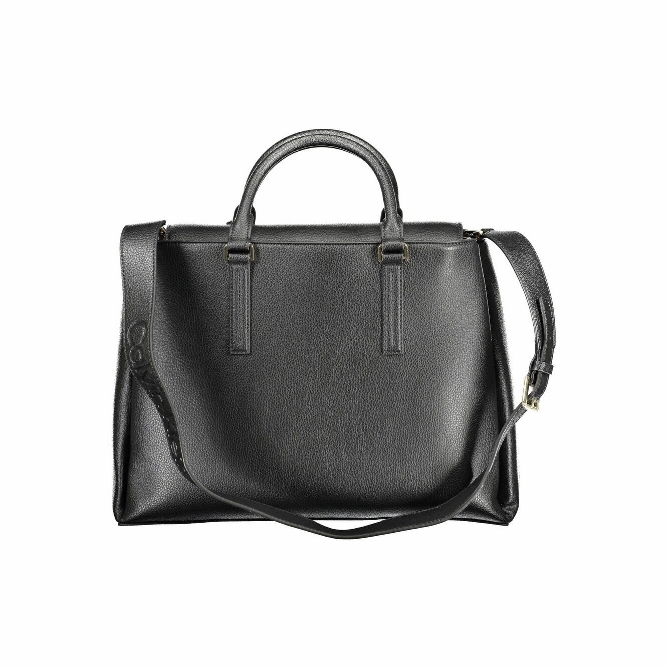 Calvin Klein Black Polyester Women Women's Handbag