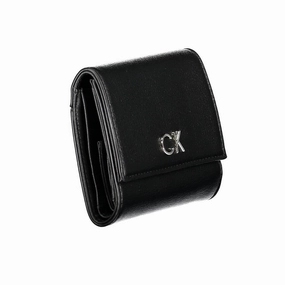 Calvin Klein Black Polyethylene Women's Wallet